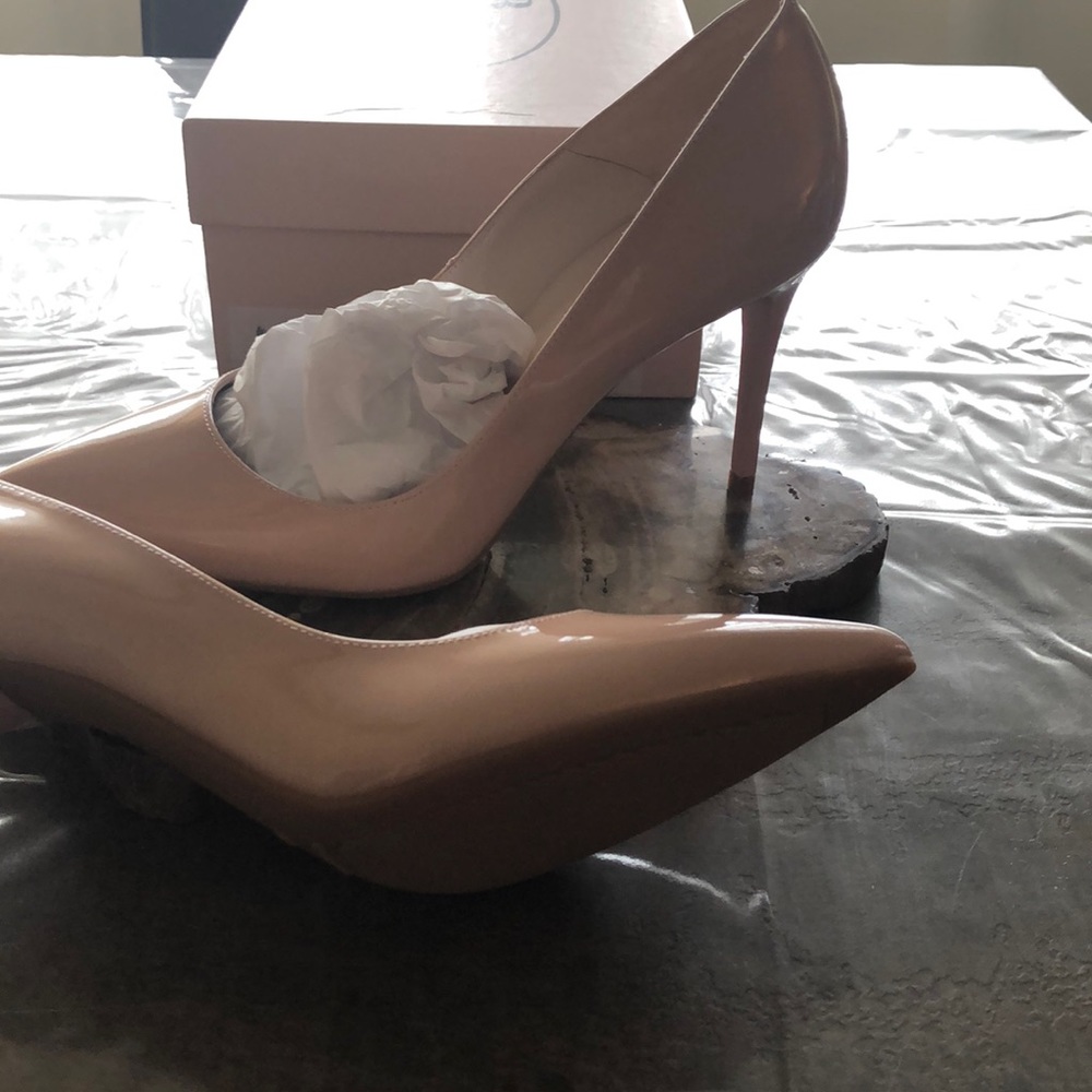 Browns couture pumps in nude